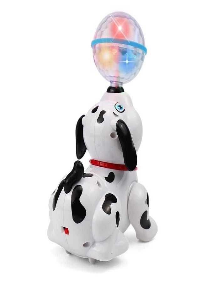 اديو-بلاي ألعاب الكلاب الراقصة للأطفال من إيدوبلاي - لعبة كلب تدور 360 درجة مع أضواء LED وامضة وموسيقى (كلب راقص) - Image 1